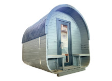 Modulare Premium-Saunen & SPA-Komplexe aus Thermoholz für Glamping und Privatgärten