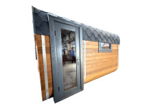 Quadro Barrel 3,0 x 224 m. Technische Expertenprüfung: Verborgene Konstruktionsdetails und Thermophysik der Quadro Thermopine Sauna