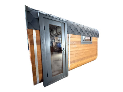 Quadro Barrel 3,0 x 224 m. Technische Expertenprüfung: Verborgene Konstruktionsdetails und Thermophysik der Quadro Thermopine Sauna