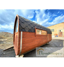 Quadro barrel 4.0m LUX made by Fassauna Thermowood Production