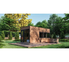 Gartensauna-5 mobile Sauna, 6x3m, schlüsselfertig, direkt vom Hersteller