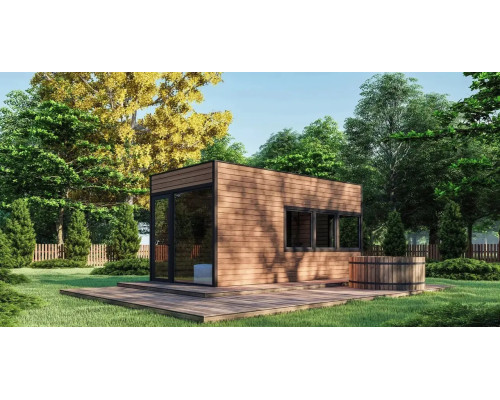 Gartensauna-5 mobile Sauna, 6x3m, schlüsselfertig, direkt vom Hersteller