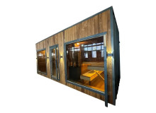 Familiensauna 7x3,2 m in der Ausführung „Economy“ – nur 14.000 €!