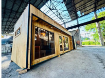 Installateur von Holzsaunen, Badehäusern, Häusern, Pavillons