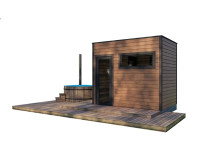 Wie heizt man eine holzbefeuerte Sauna möglichst schnell auf?