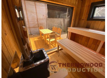 Exklusive Thermoholzhäuser und Badehäuser mit luxuriösem Design aus der Thermowood Production