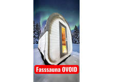 Artikel: Fass-Sauna Ovoid 3.0 m – Ein Meisterstück von Thermowood Production