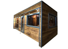Design-Saunahaus 7,0m: Ihr privates Wellness-Resort mit Gästehaus-Funktion