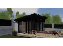 Schlüsselfertiges SPA-Komplex-Design von Thermowood Production