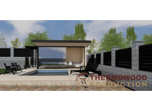 Saunadesign von Thermowood Production, Phase vier. Technische Systeme in Saunen von Thermowood Production