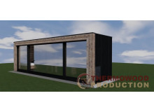 Saunadesign aus Thermowood Production, Phase zwei. Auswahl einer Standardlösung oder Erstellung eines individuellen Designs